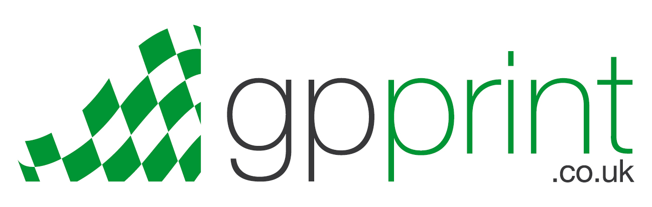 The second logo for GP Print The second logo for GP Print