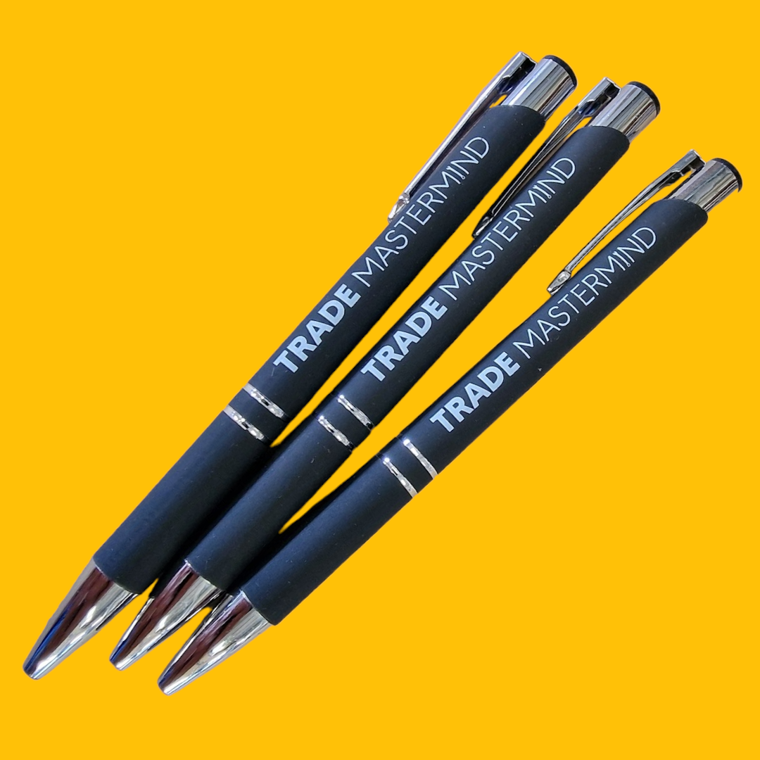 Soft Touch Metal Pens - Printed