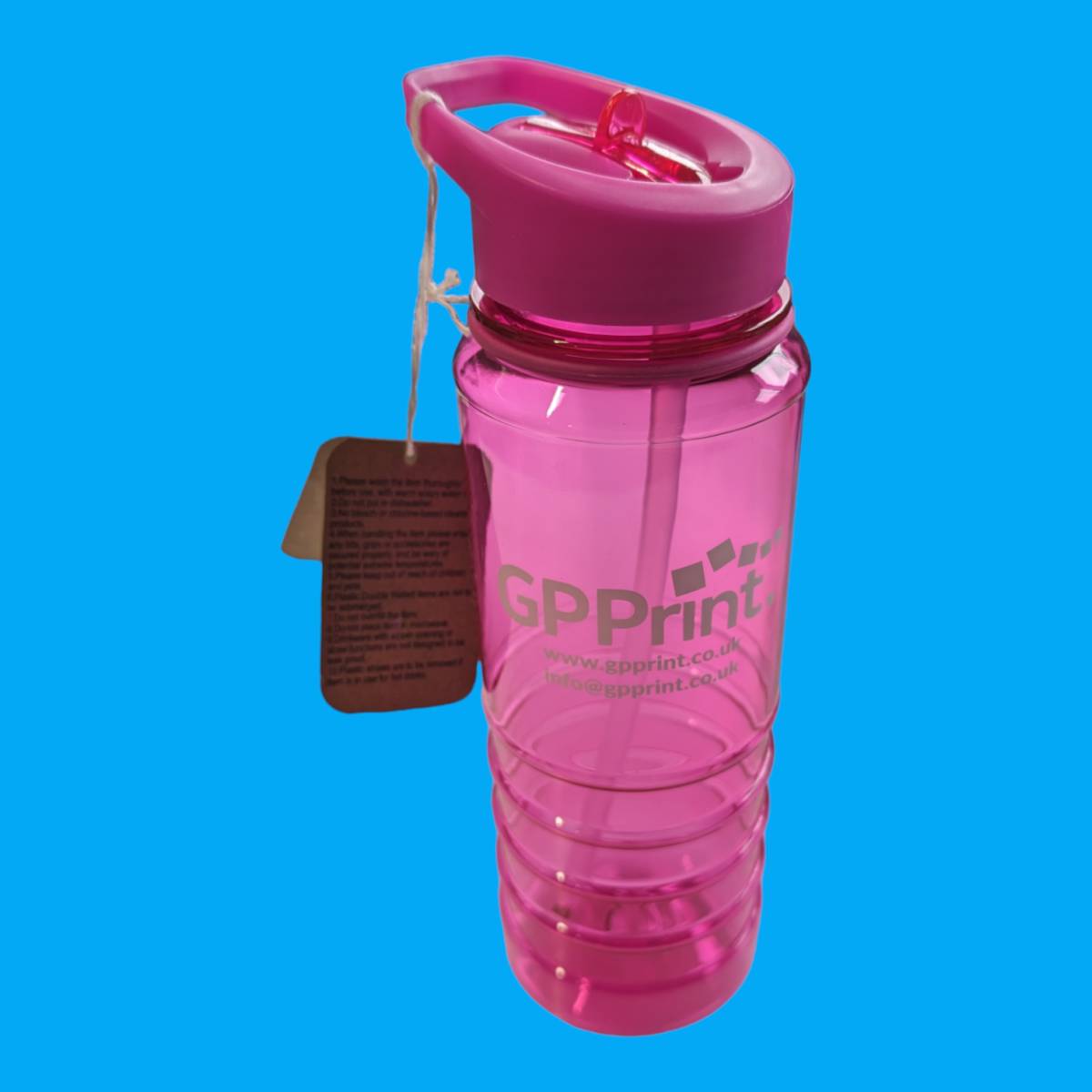 Water Bottle Freebie - Pink