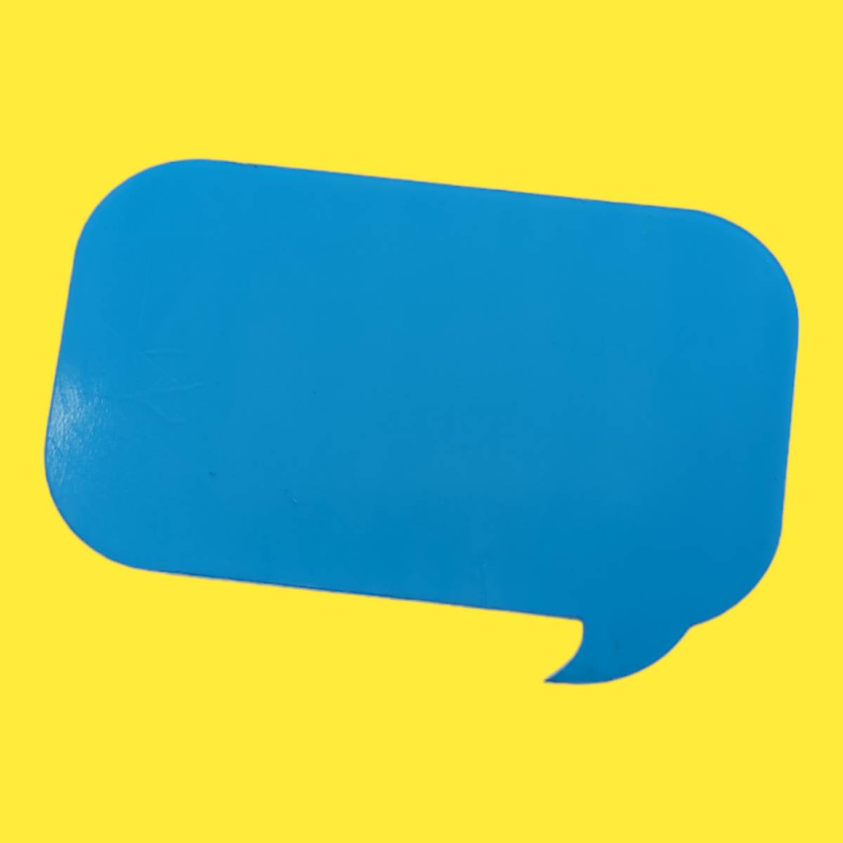 ID Cards Speech Bubble Shaped Printed