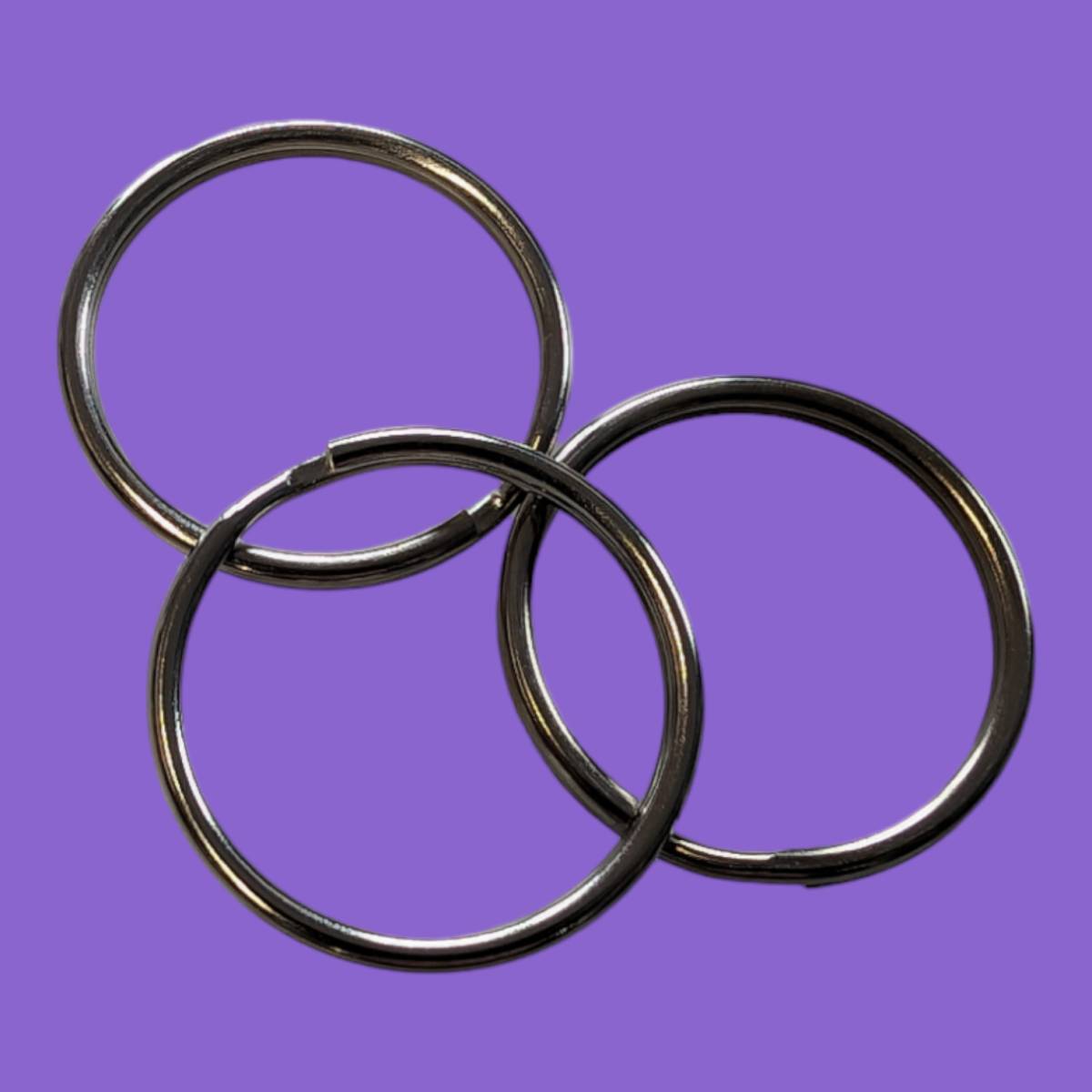 25mm Split Key Rings