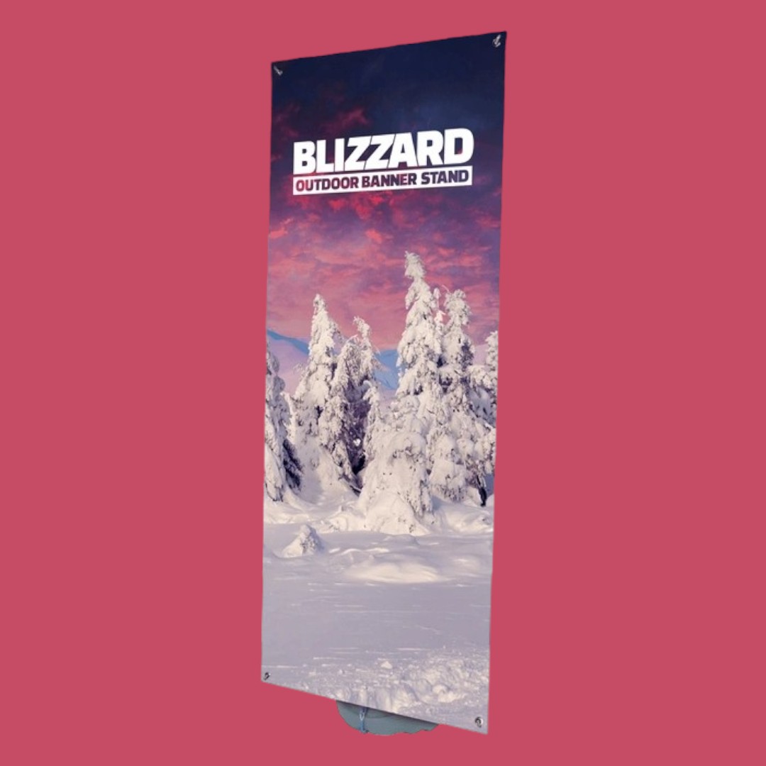 Outdoor Banner Portrait Stand