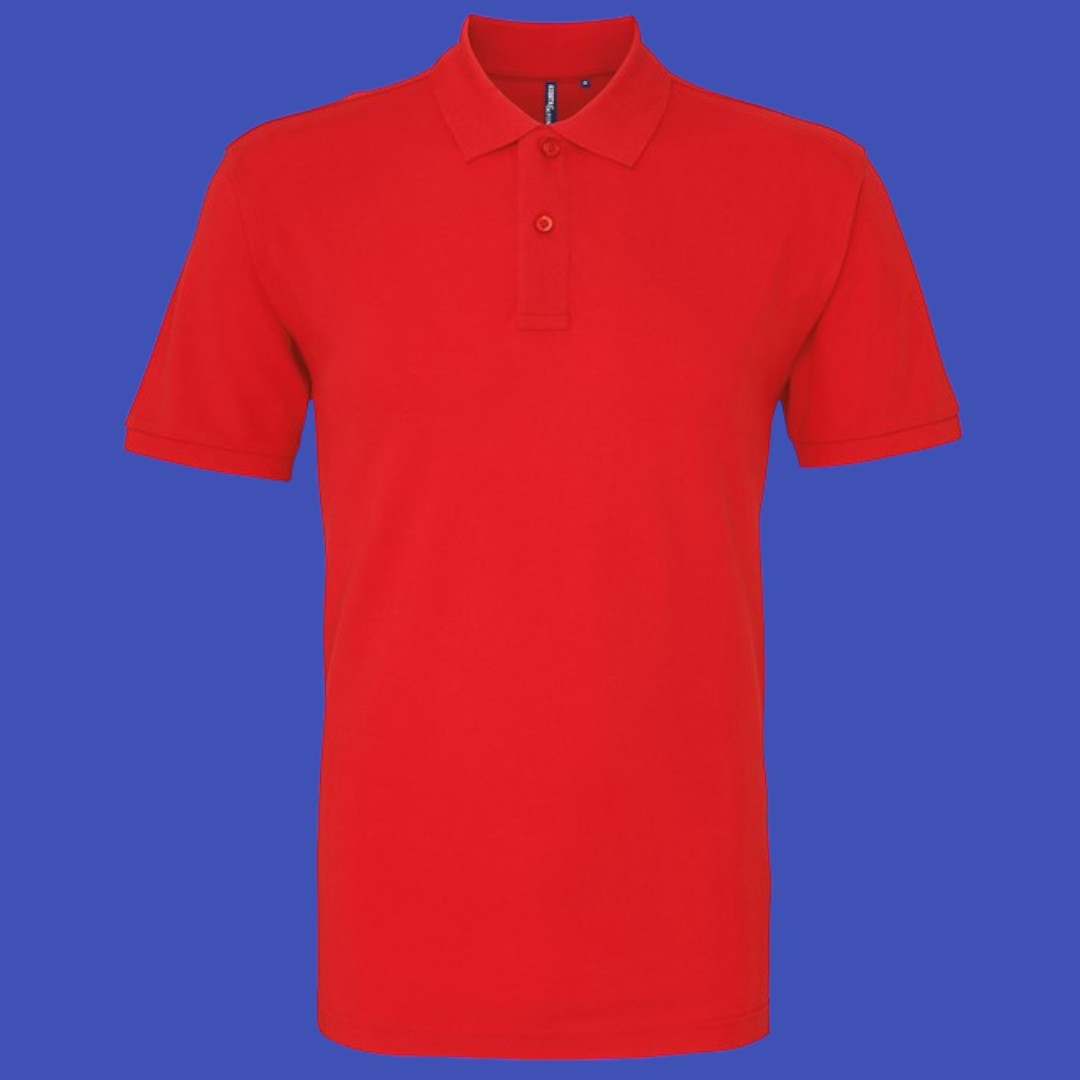 Asquith and Fox Mens Polo - Red