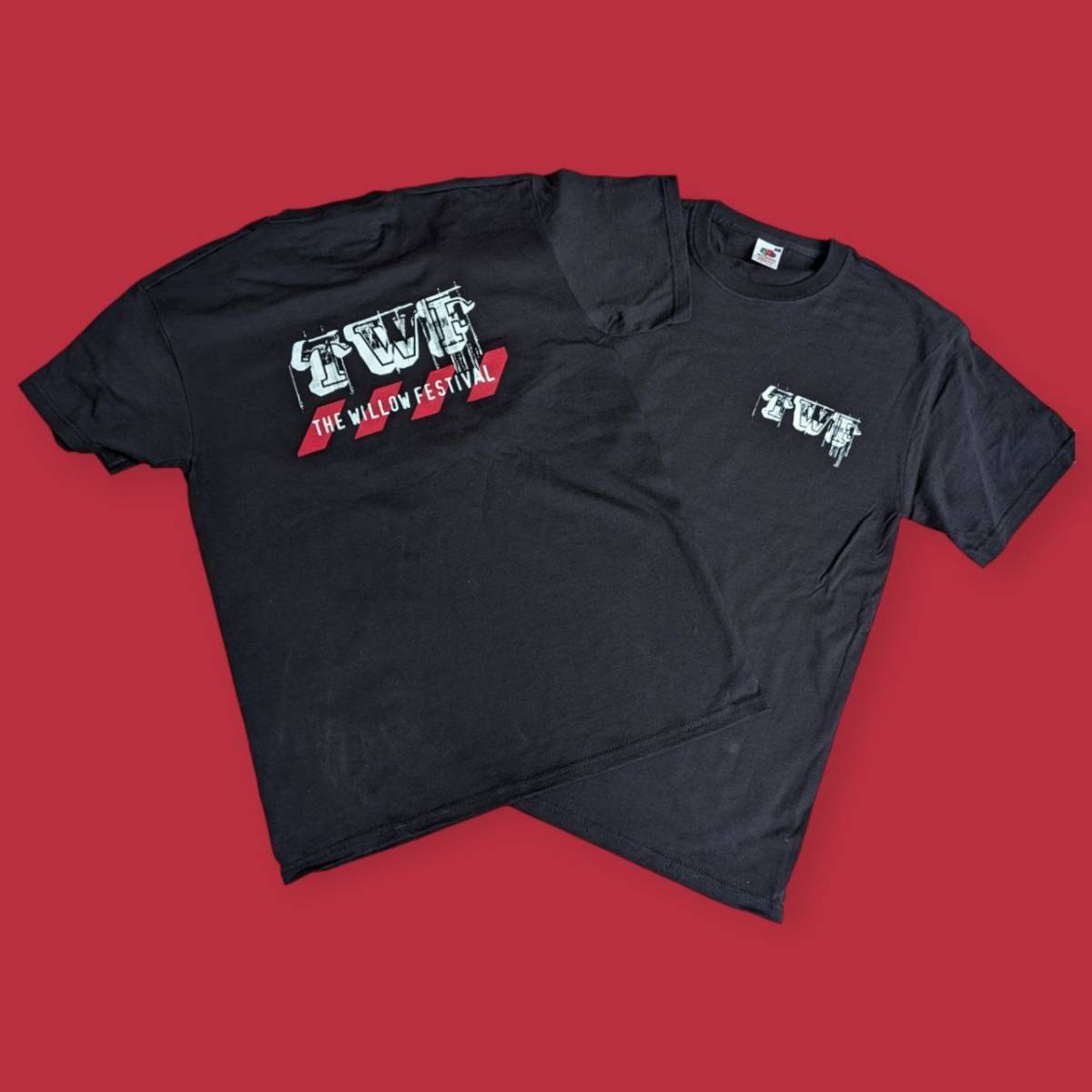 Willow Festival Tee Black Womens Small