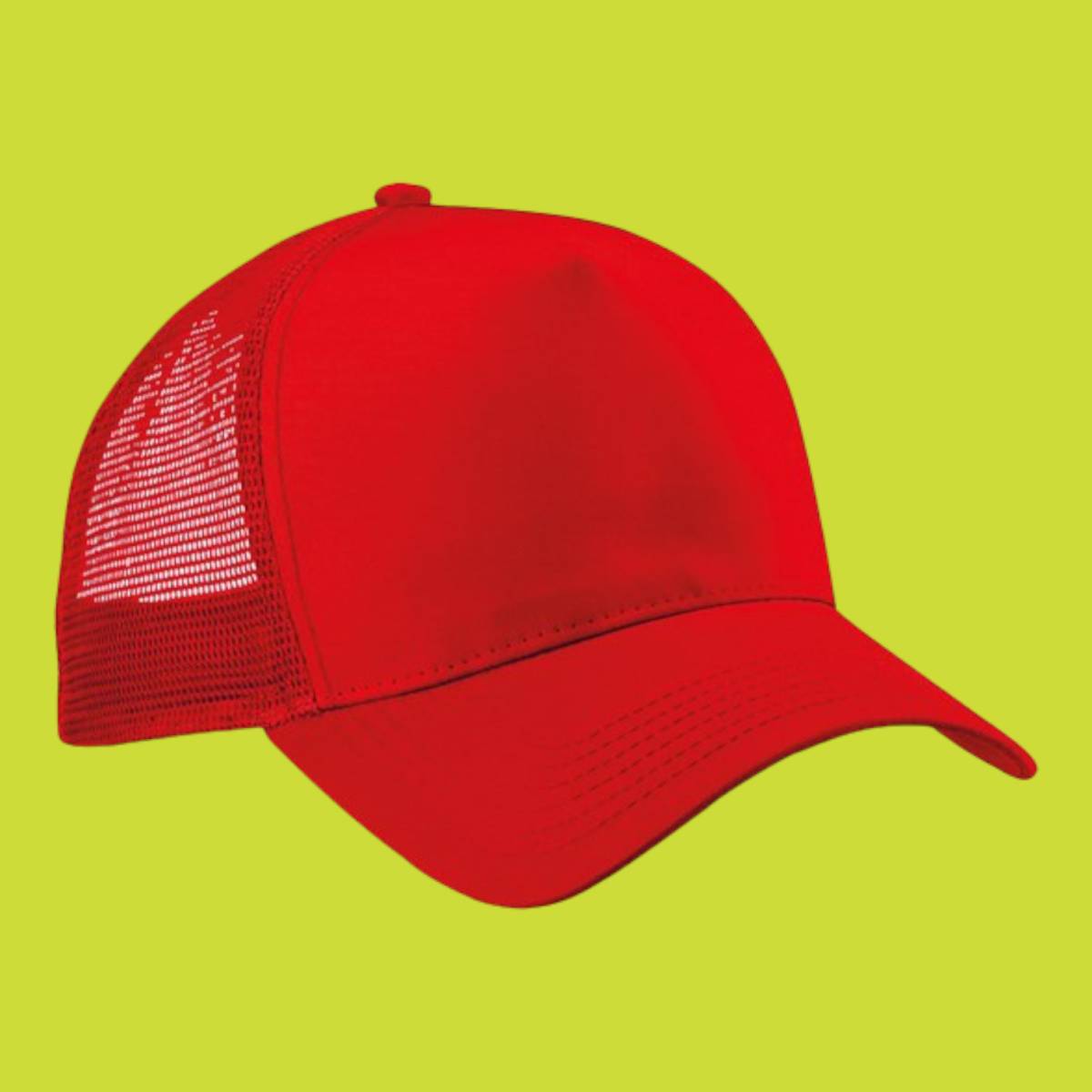 Beechfield Original Snapback Trucker Classic Red