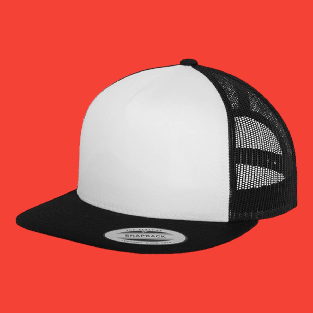 Flextfit Classic Trucker - Black White