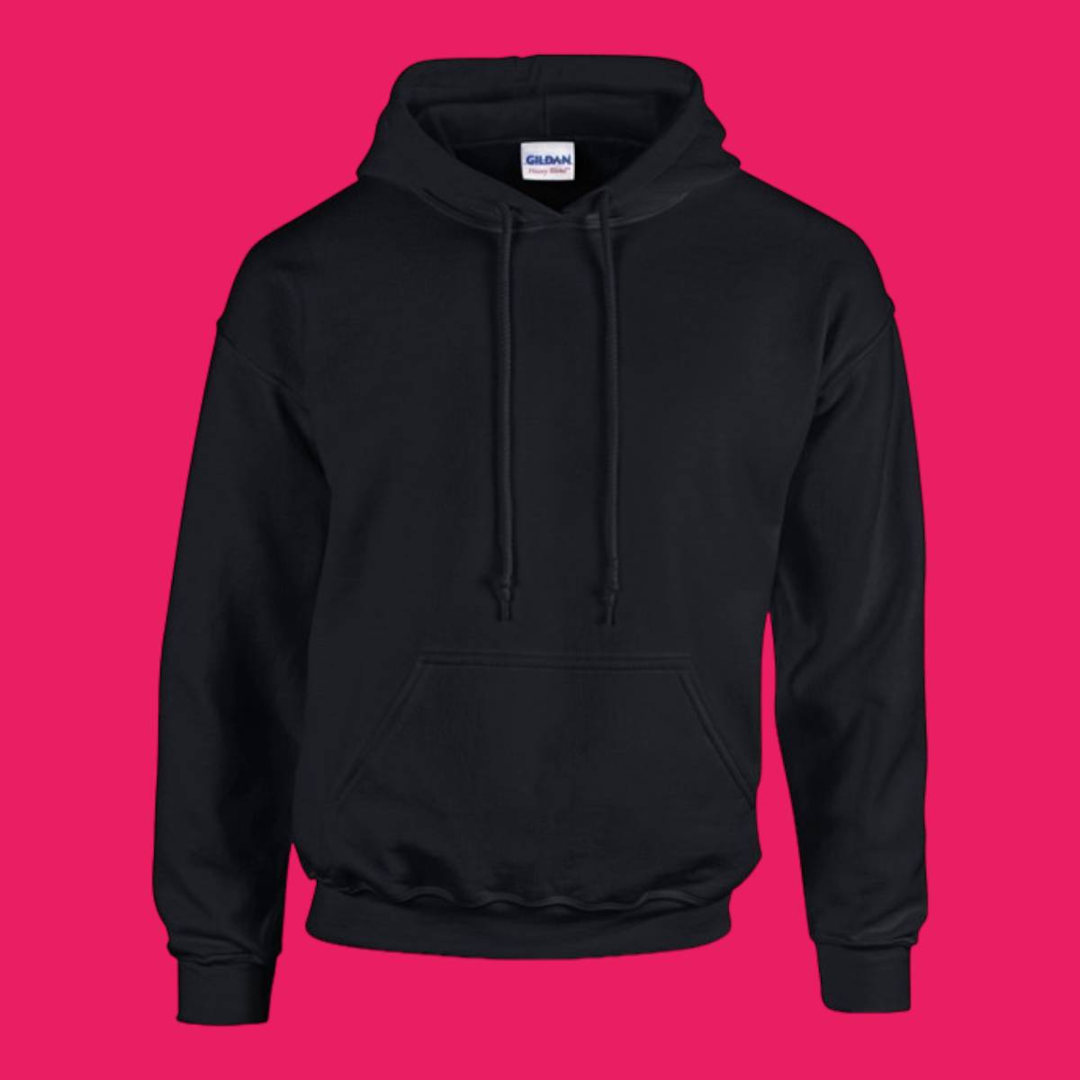 Gildan Heavy Blend Hoodie Black Medium