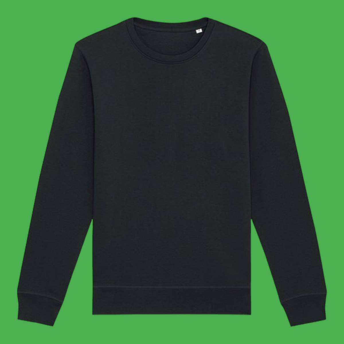 Stanley and Stella Crew Neck Sweatshirt Black XL