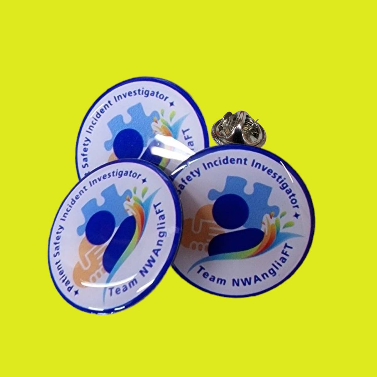 Pin Badge Bespoke Aluminium 20mm