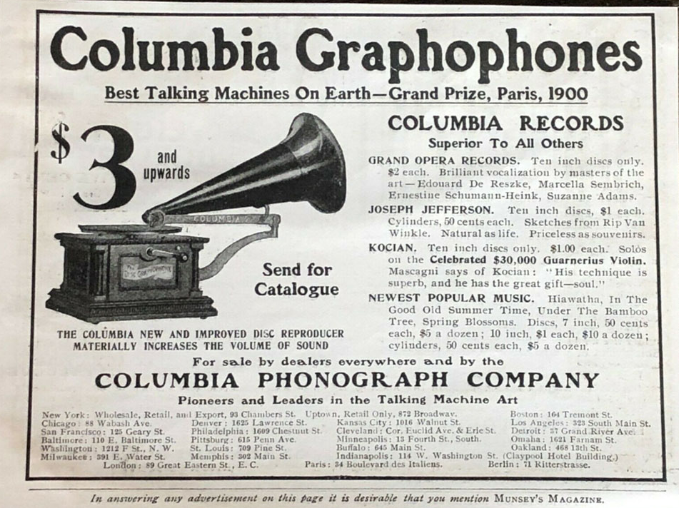1900s Advertising - The Introduction of Fonts and Illustrations