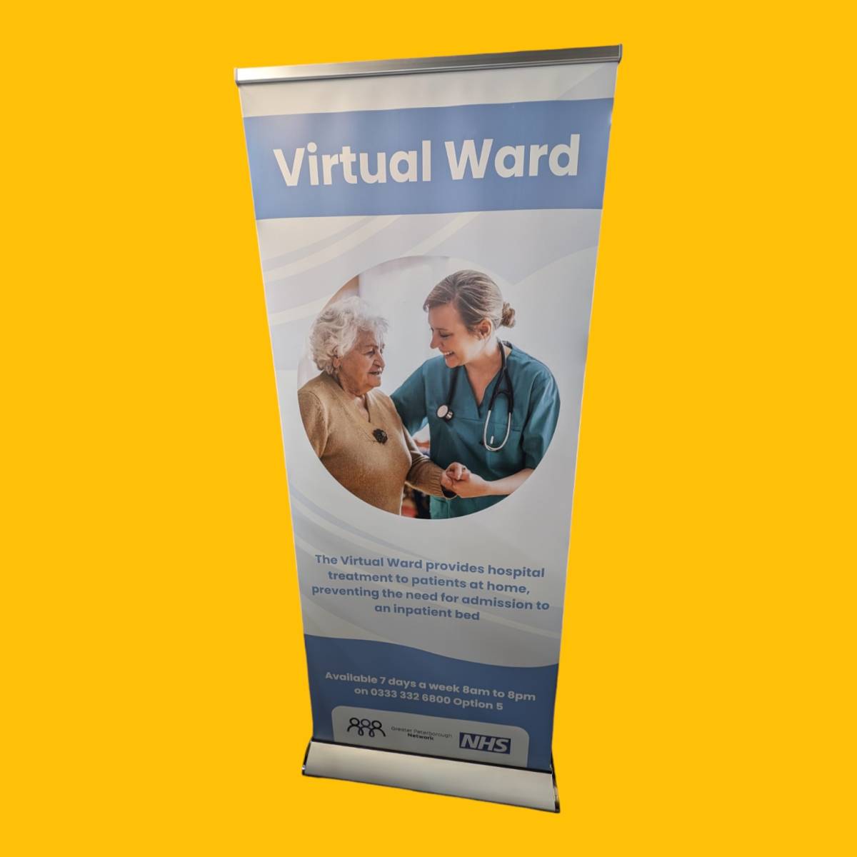 850mm Wide Premium Roller Banner