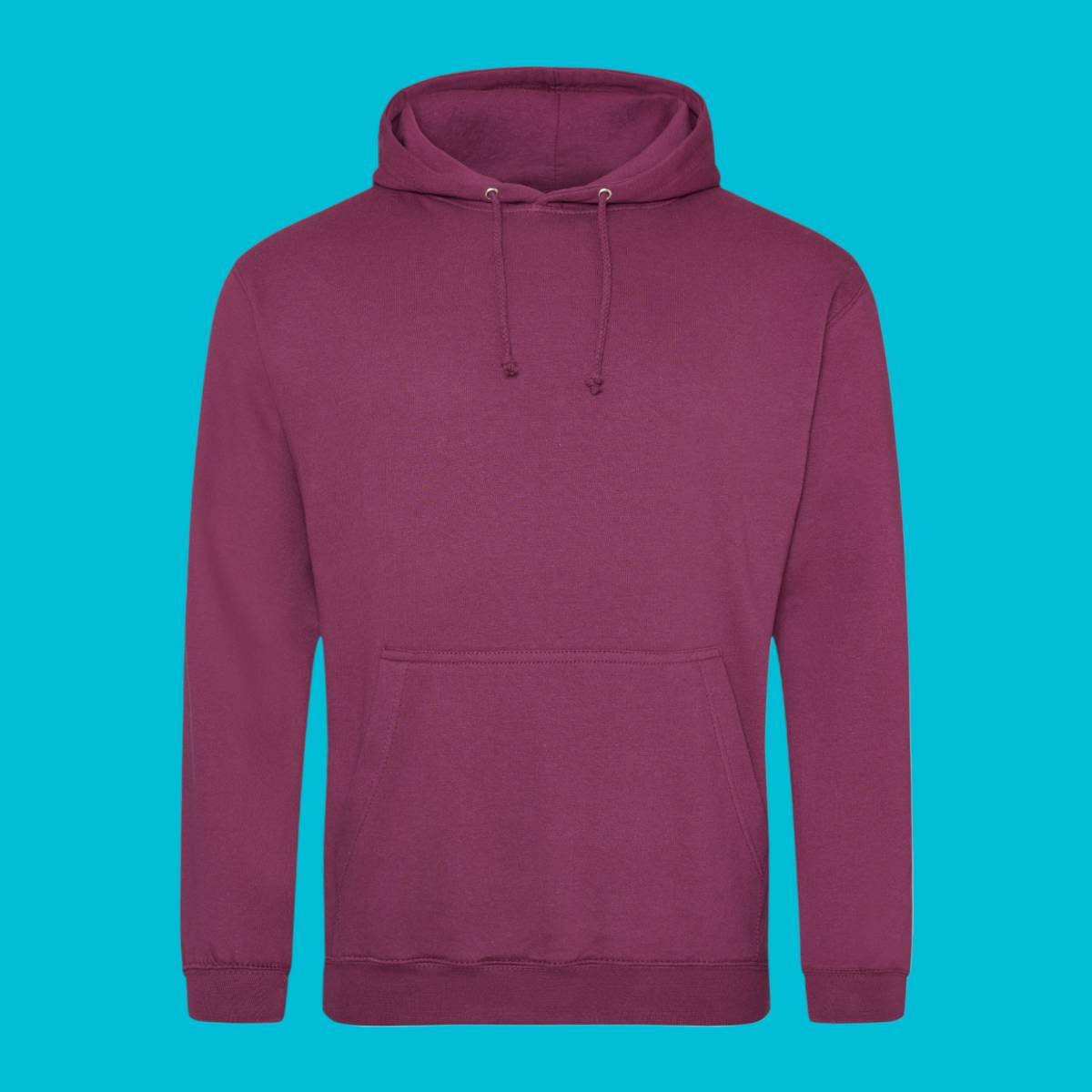 AWDis College Hoodie - Plum