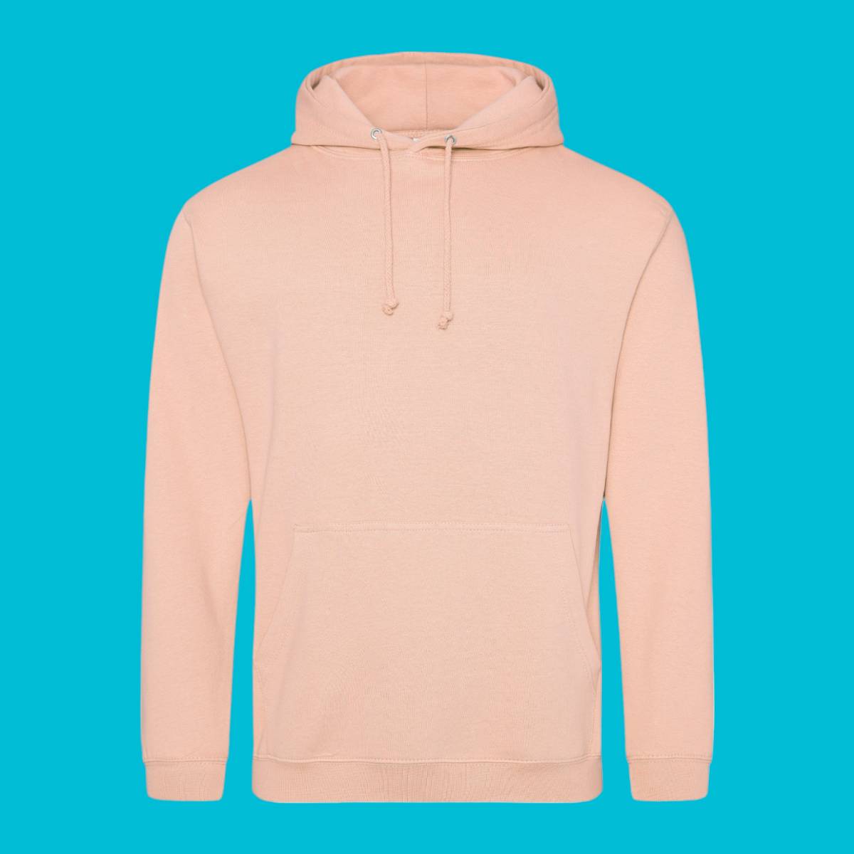 AWDis College Hoodie - Peach Perfect
