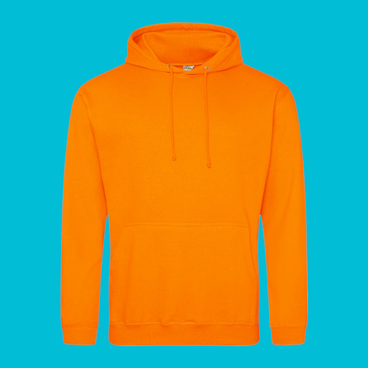 AWDis College Hoodie - Orange Crush