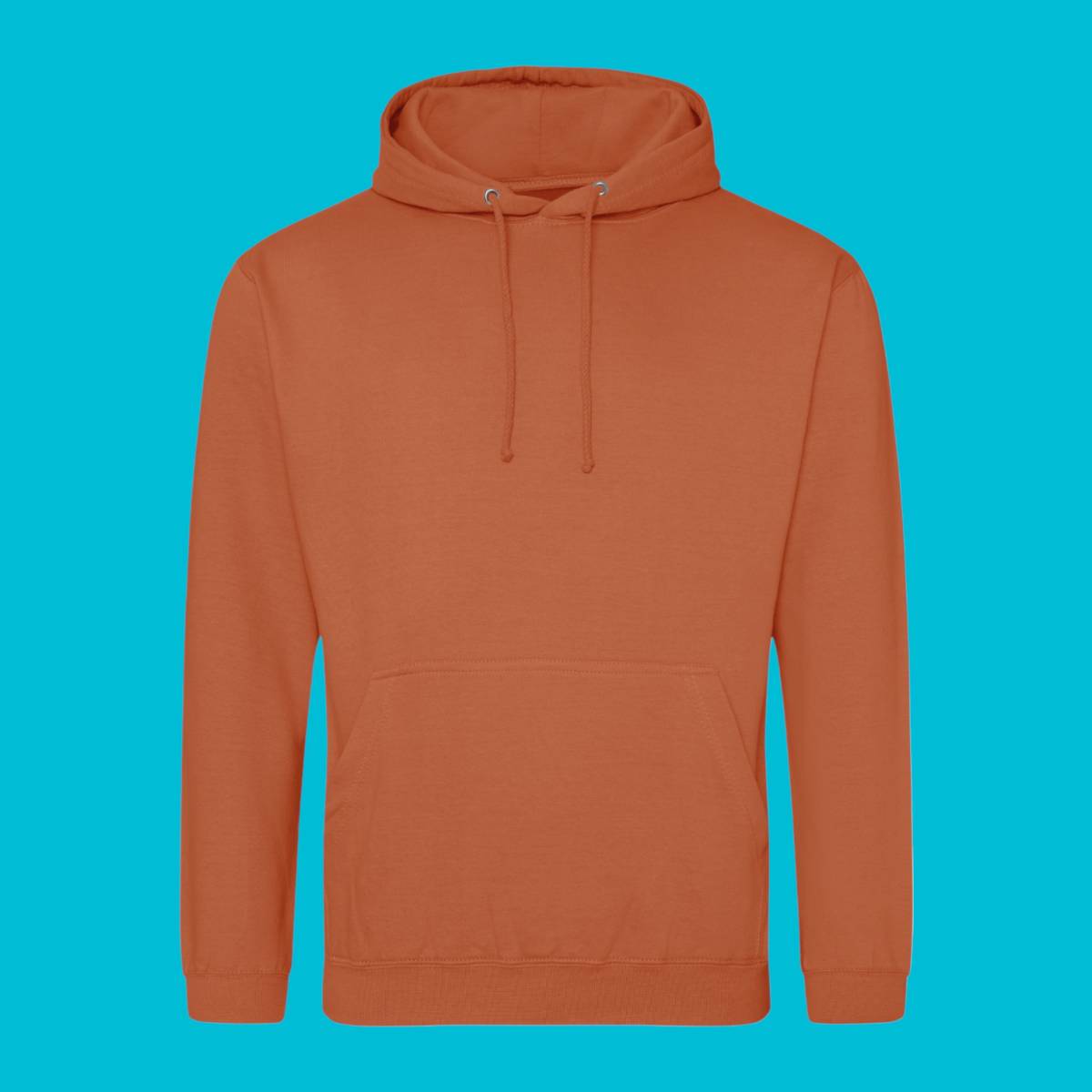 AWDis College Hoodie - Ginger Biscuit
