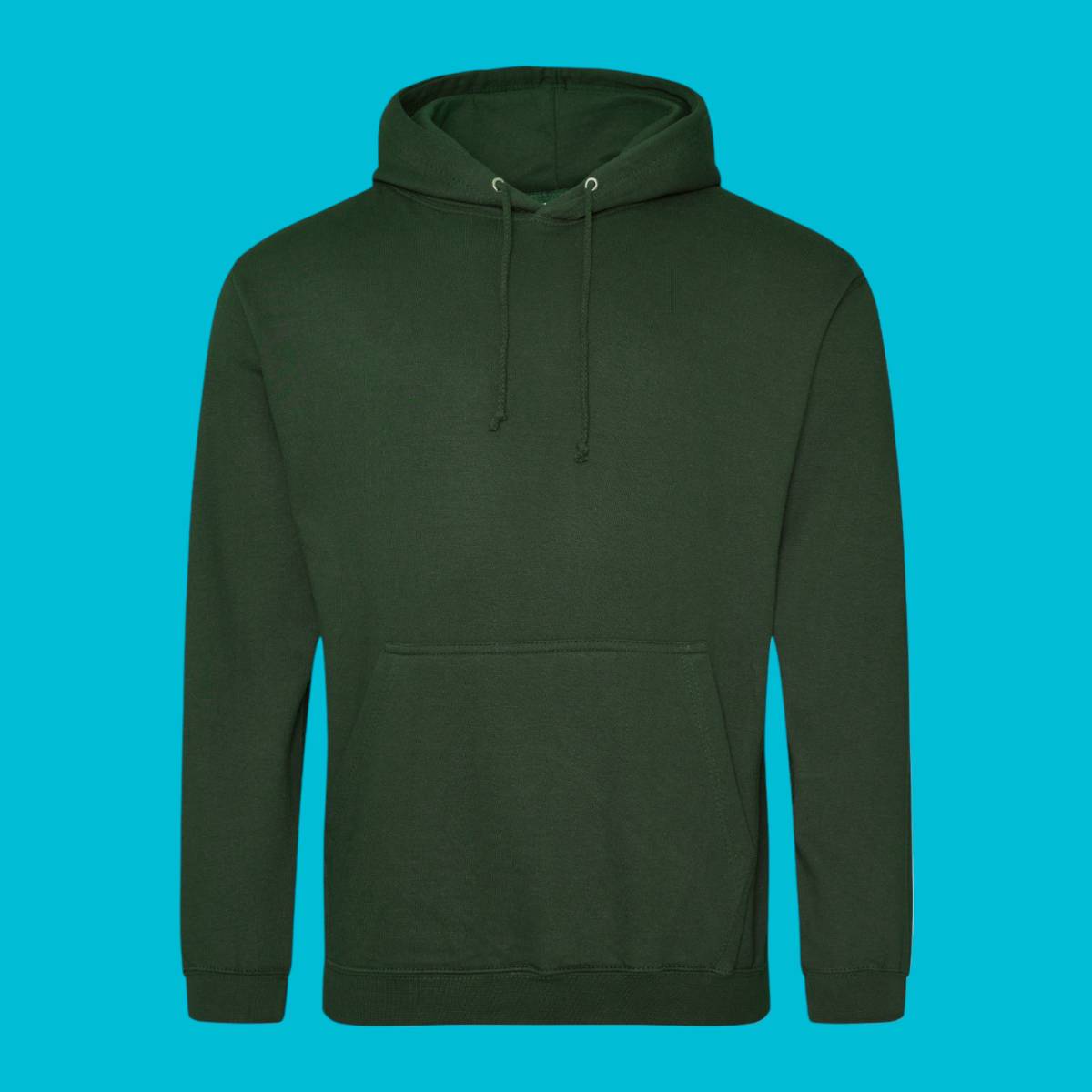 AWDis College Hoodie - Forest Green