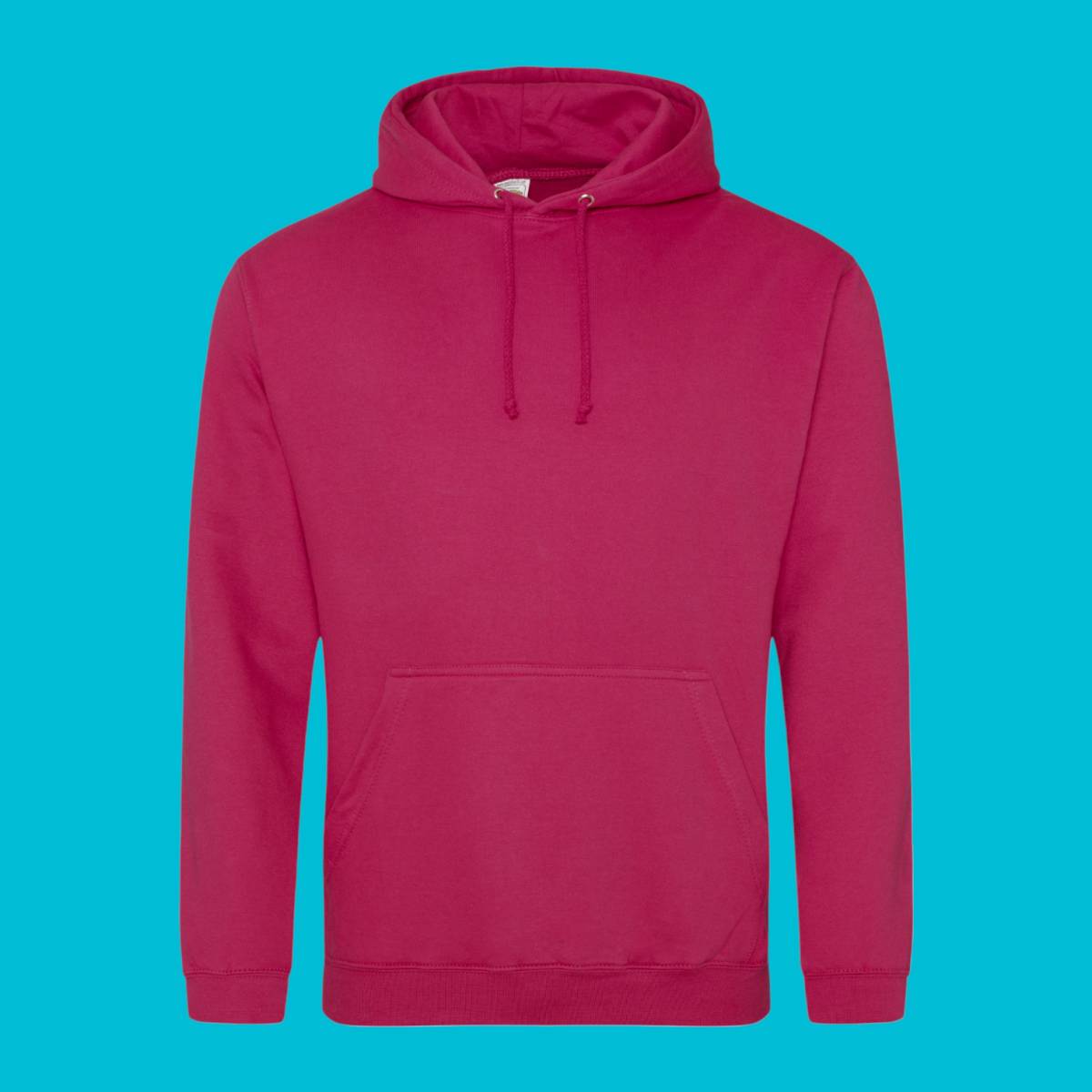 AWDis College Hoodie - Cranberry