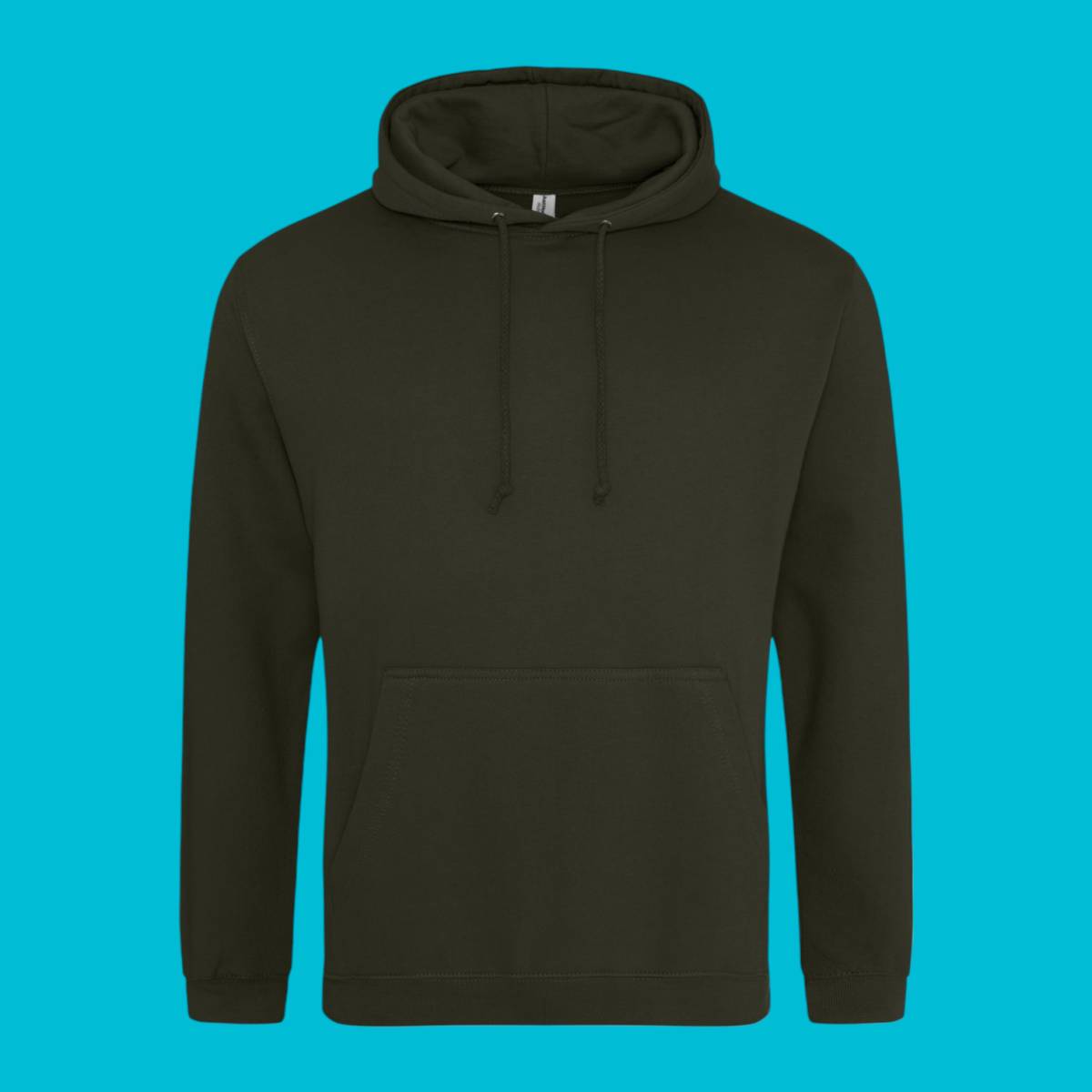 AWDis College Hoodie - Combat Green