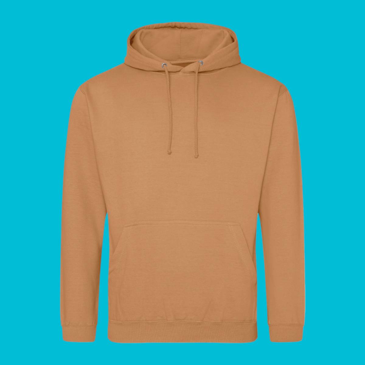 AWDis College Hoodie - Caramel Latte