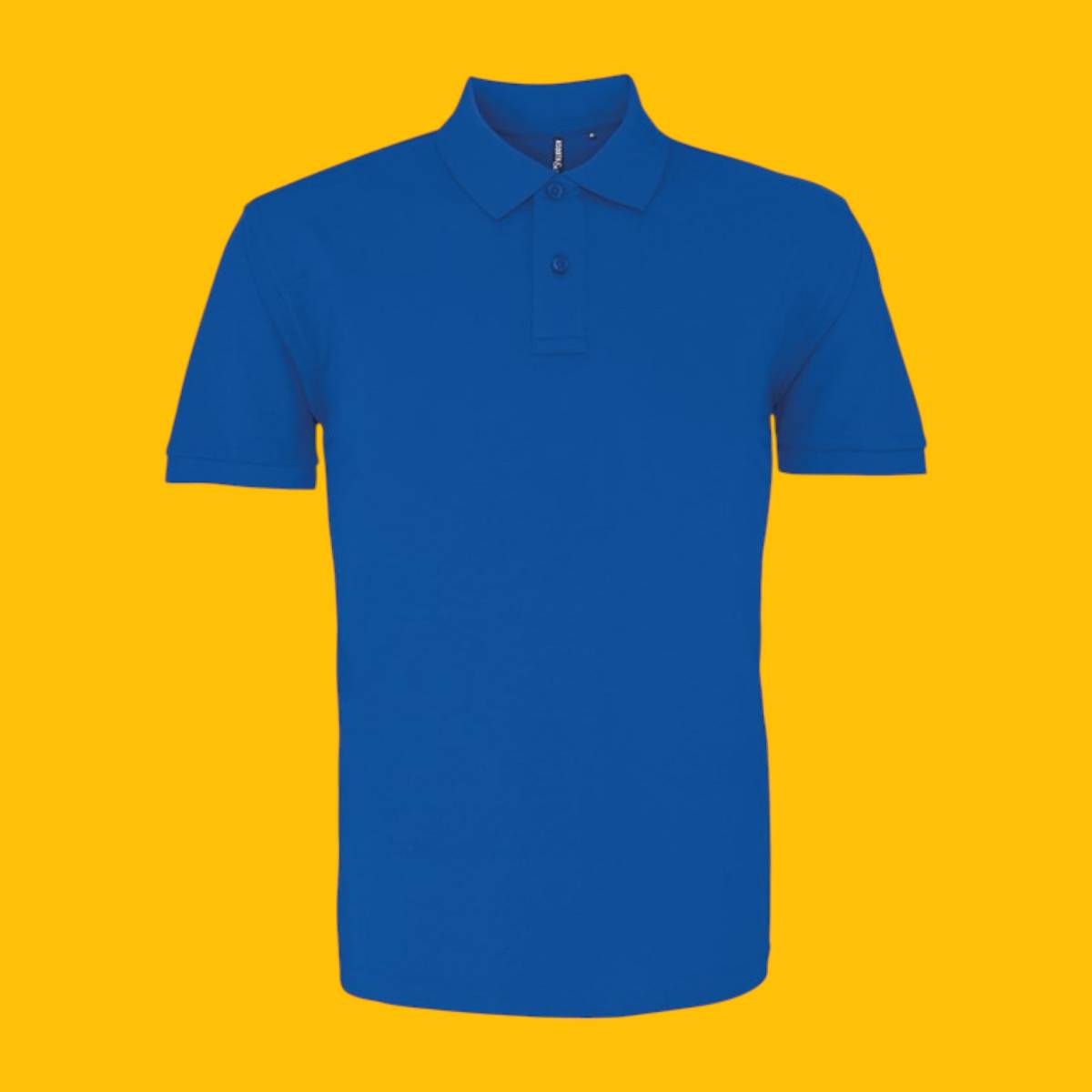 Asquith and Fox Mens Polo - Bright Royal