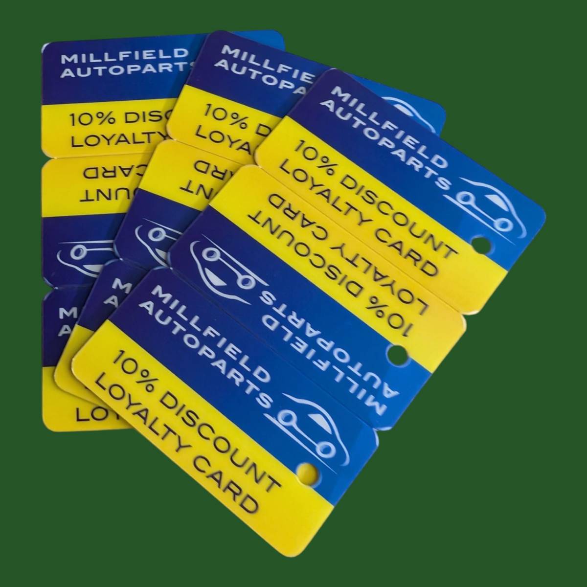 Custom Key Tags with Barcodes
