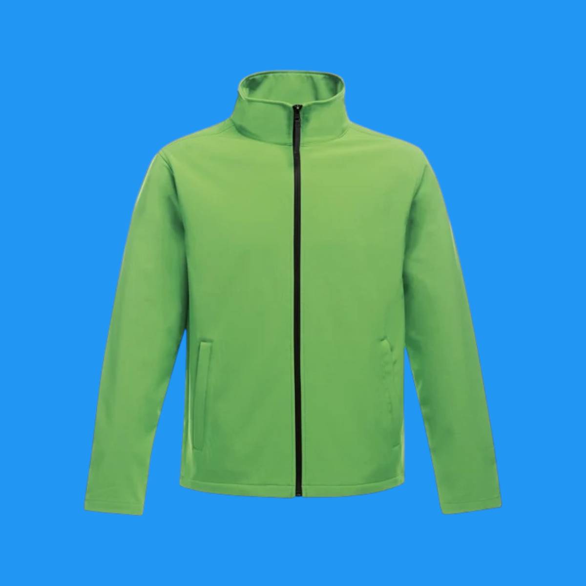 Regatta Ablaze Printable Softshell - Extreme Green Black