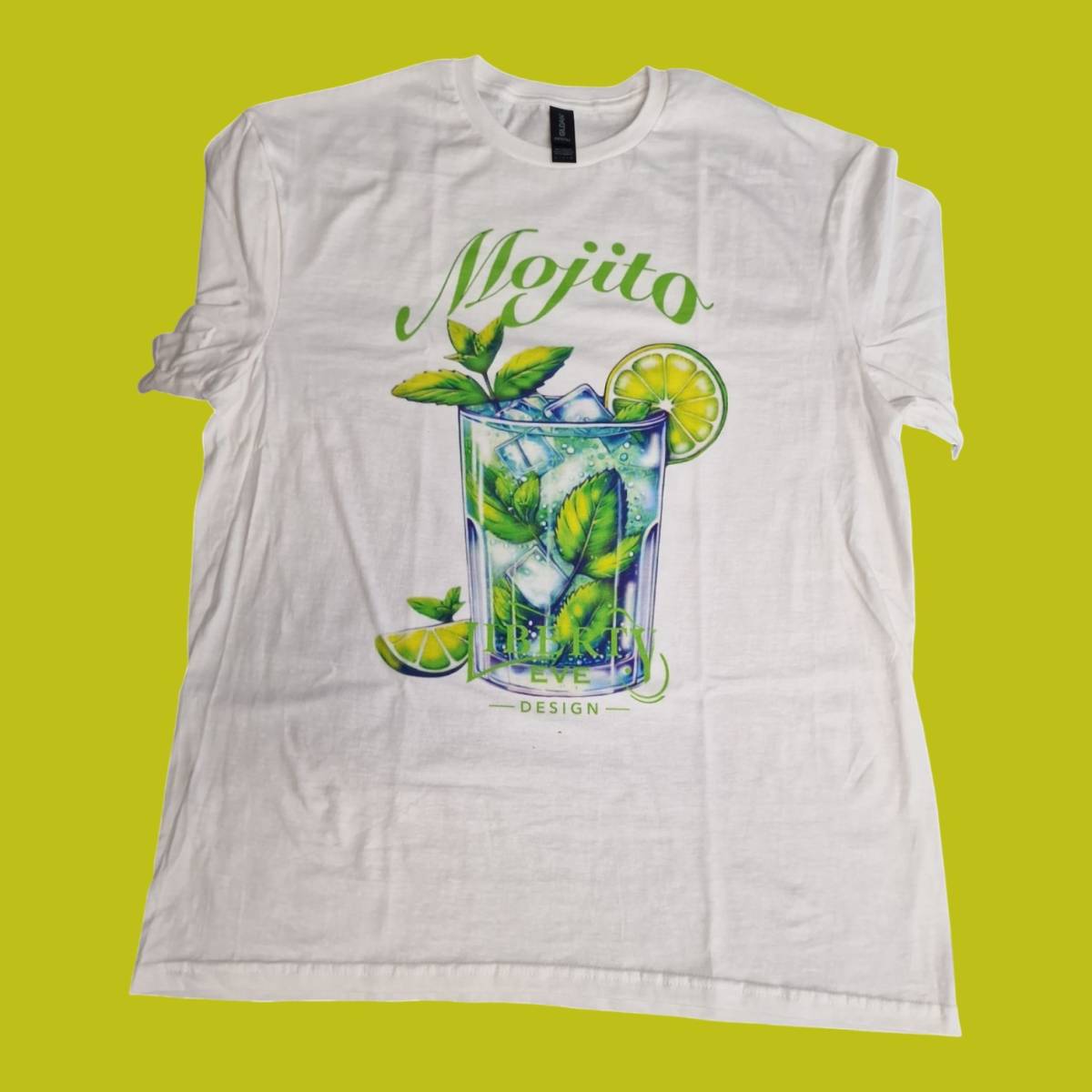 White Tee Shirt - Printed