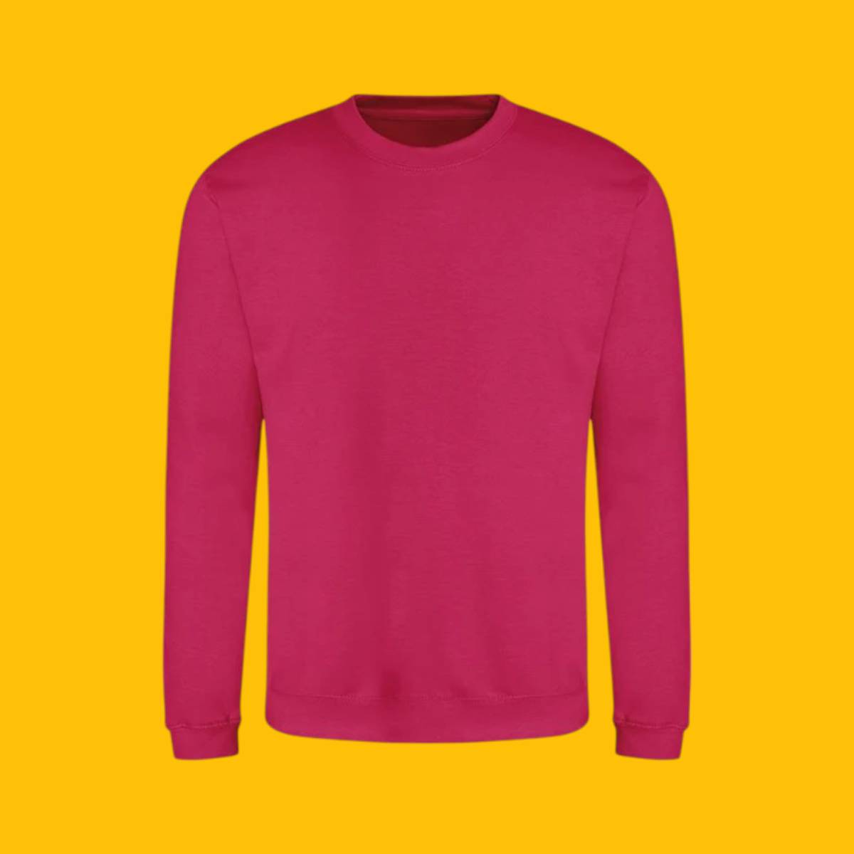 AWDis Sweatshirt - Hot Pink