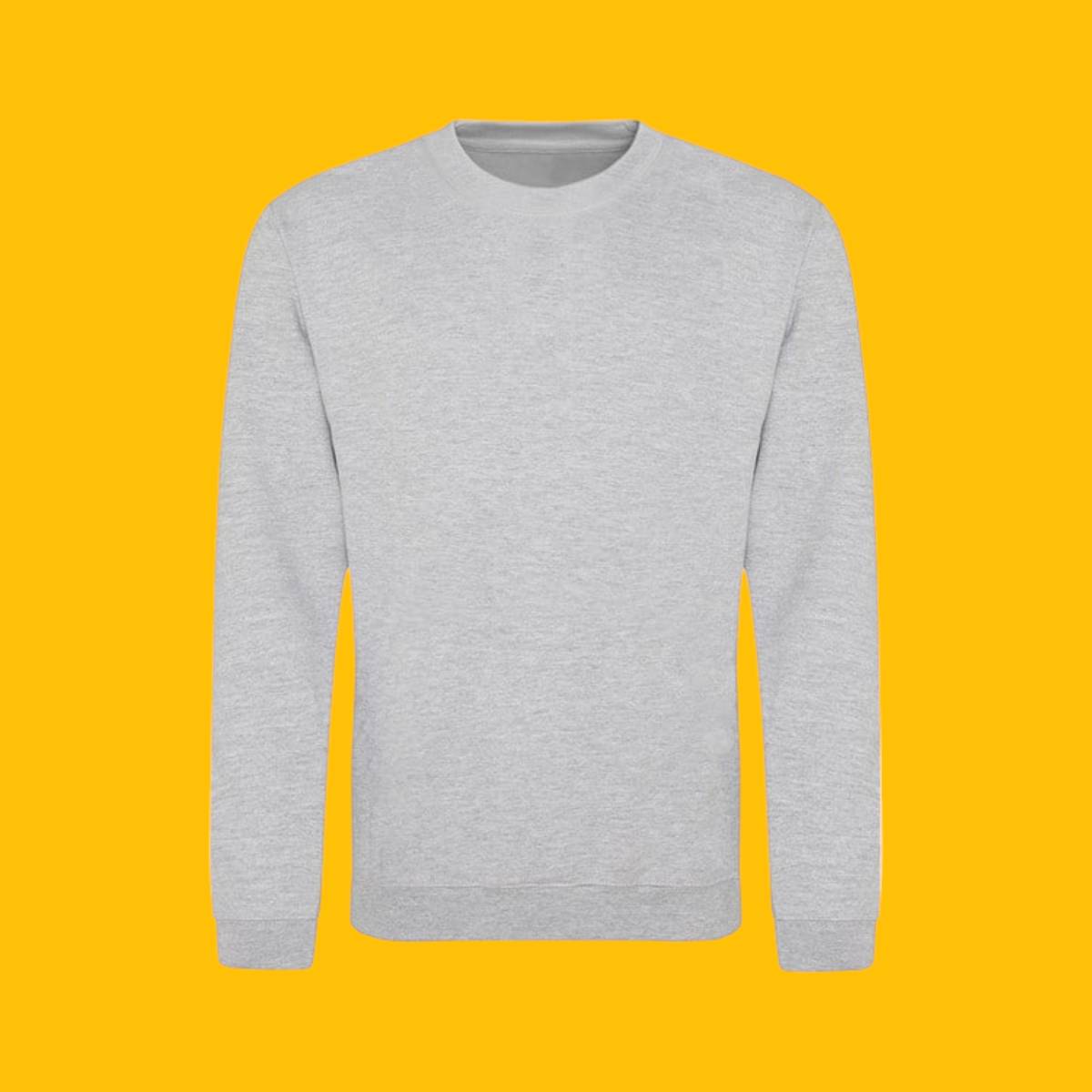 AWDis Sweatshirt - Heather Grey