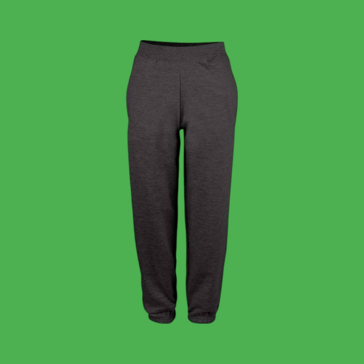 AWDis College Cuffed Sweatpants - Charcoal