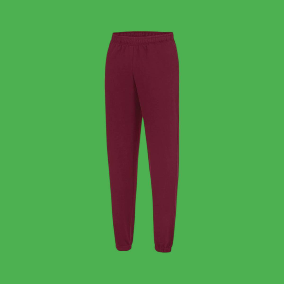 AWDis College Cuffed Sweatpants - Burgandy