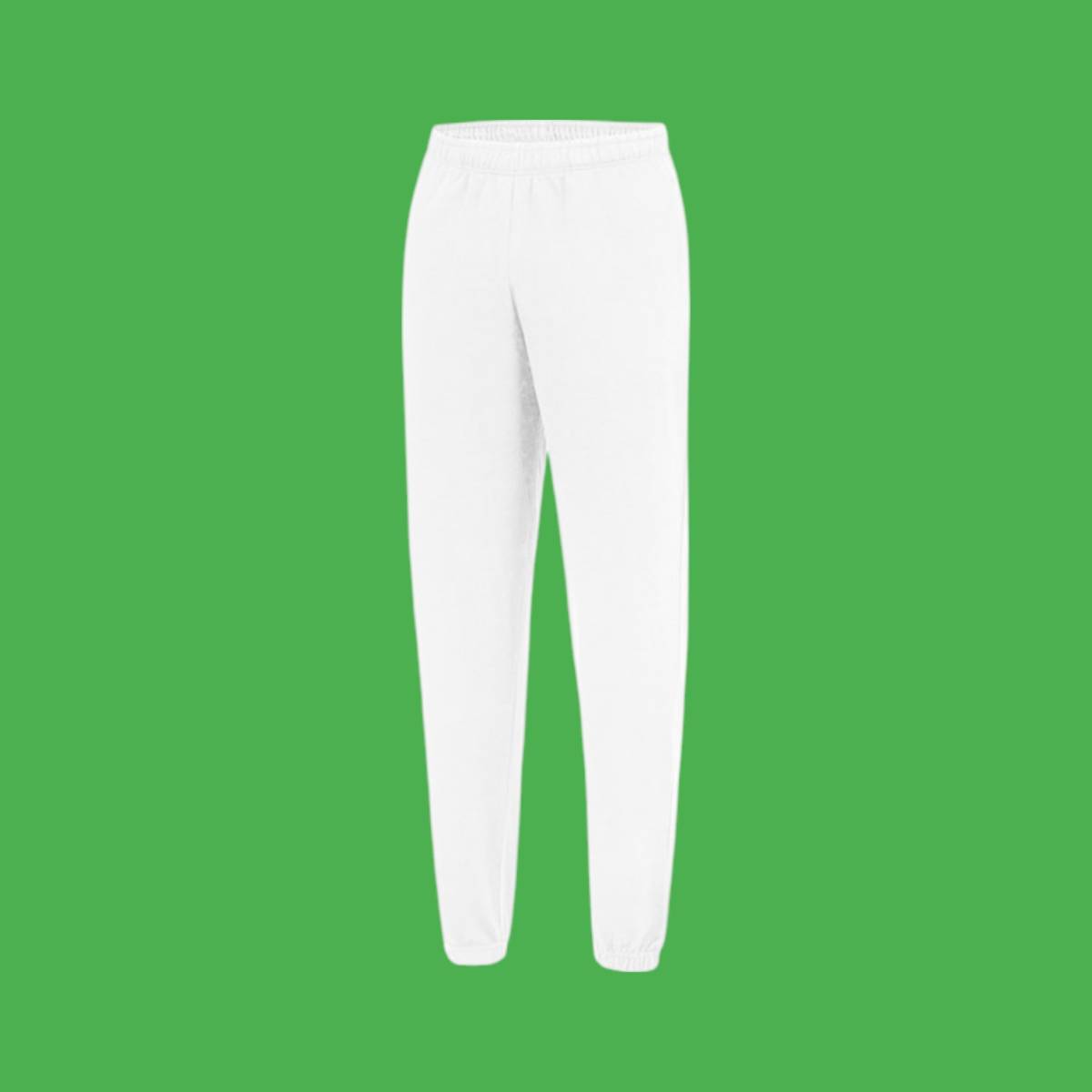 AWDis College Cuffed Sweatpants - Artic White