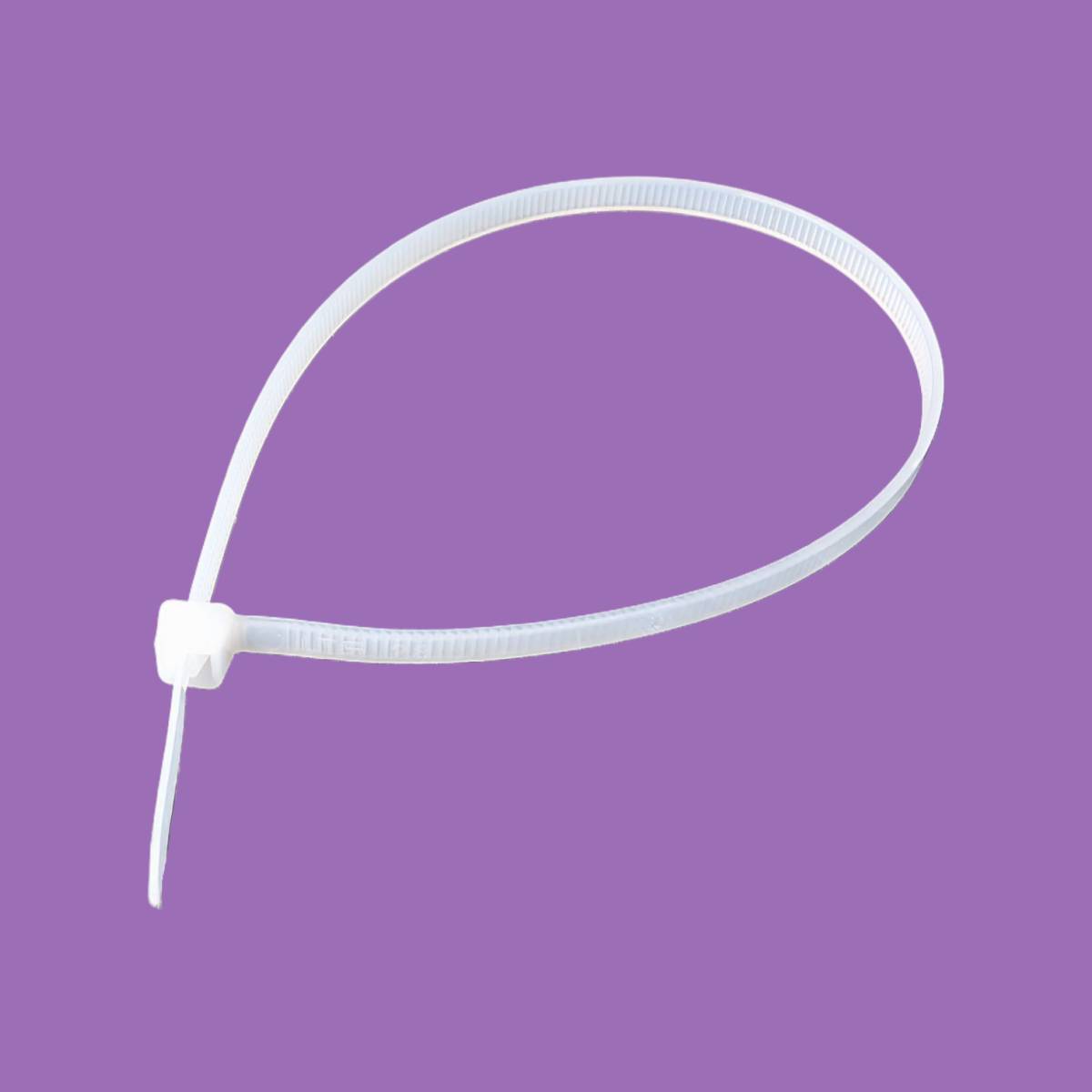 300x4.5 Cable Ties - White