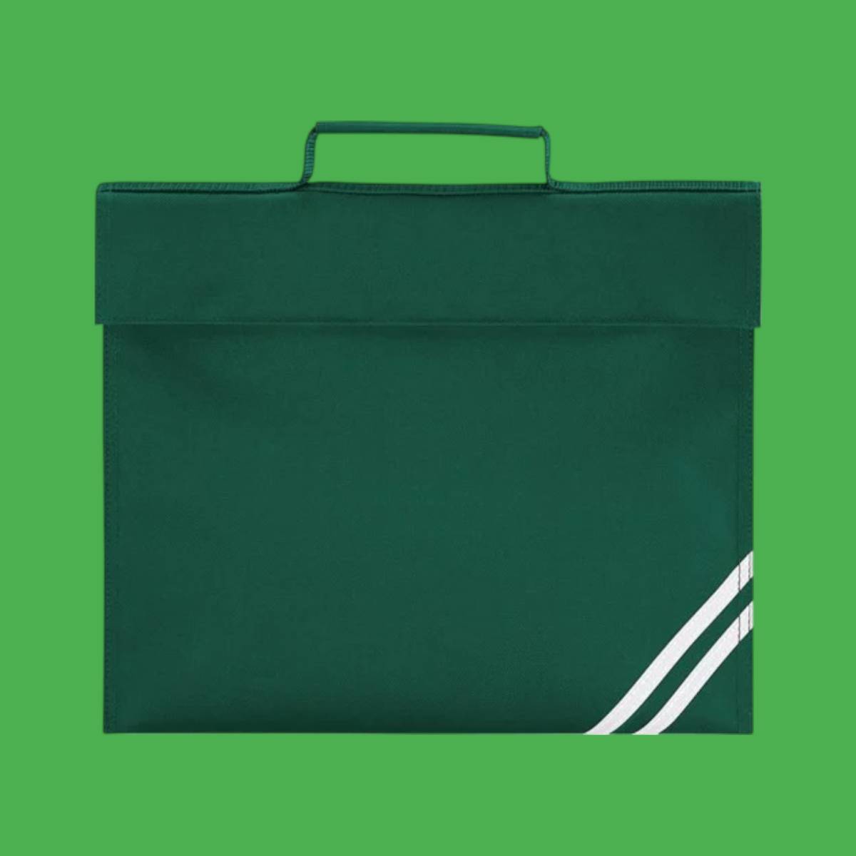 Quadra Classic Book Bag - Bottle Green