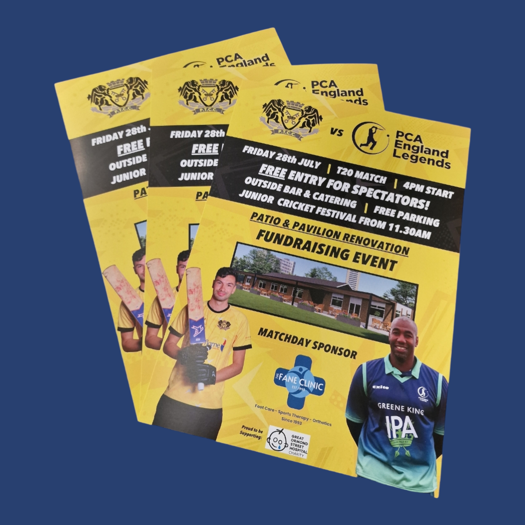 Using posters is a foolproof method of enticing people to attend your event - make them bold and eye-catching for maximum exposure.