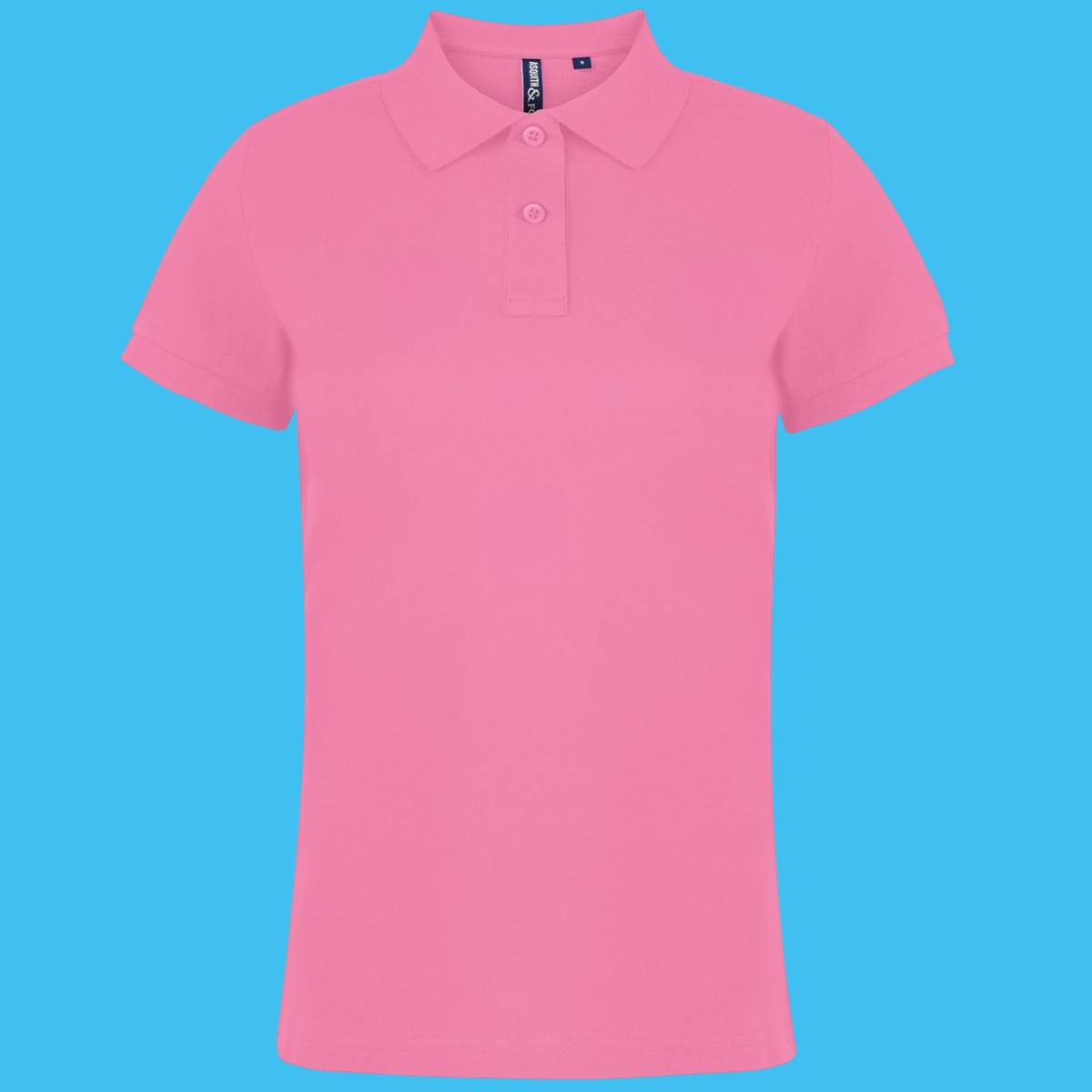 A pink carnation polo top