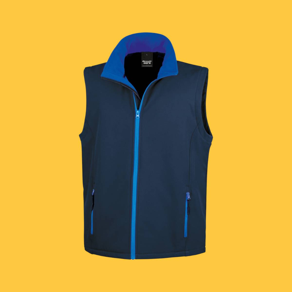 Result Printable Softshell Bodywarmer - Navy Royal