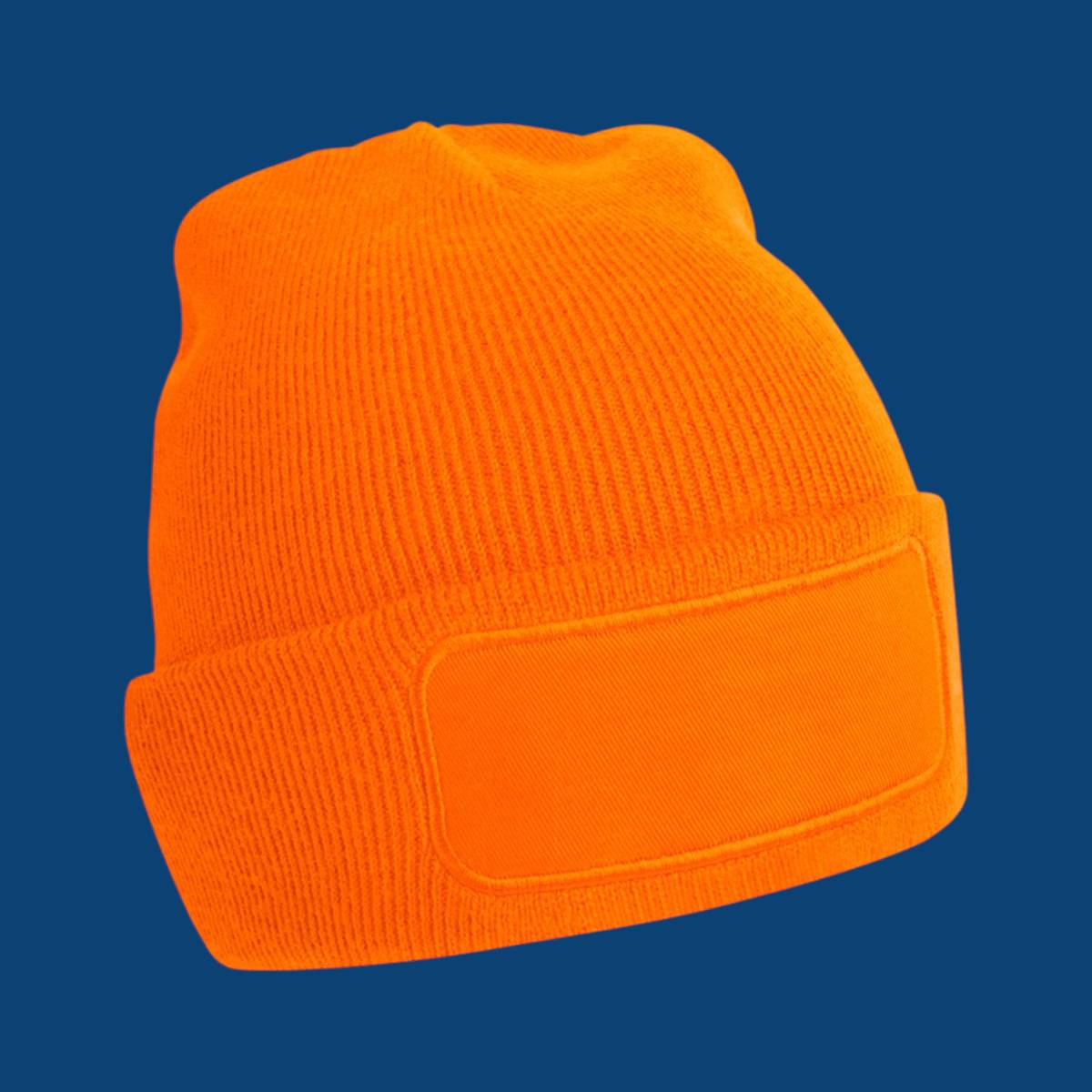 Beechfield Original Patch Beanie - Orange