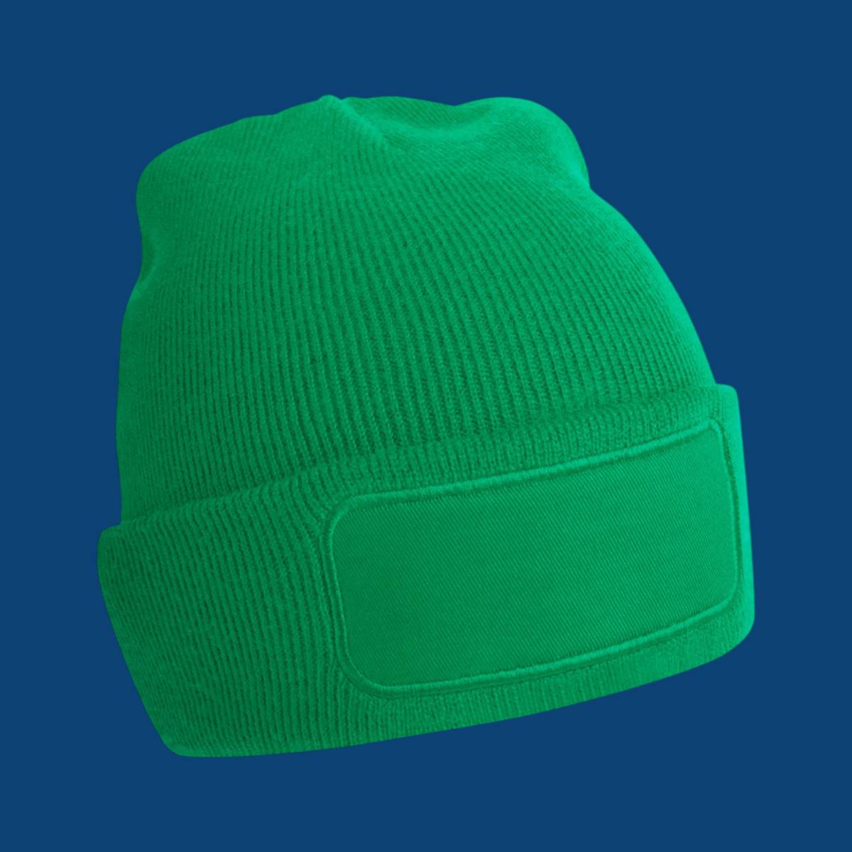 Beechfield Original Patch Beanie - Kelly Green