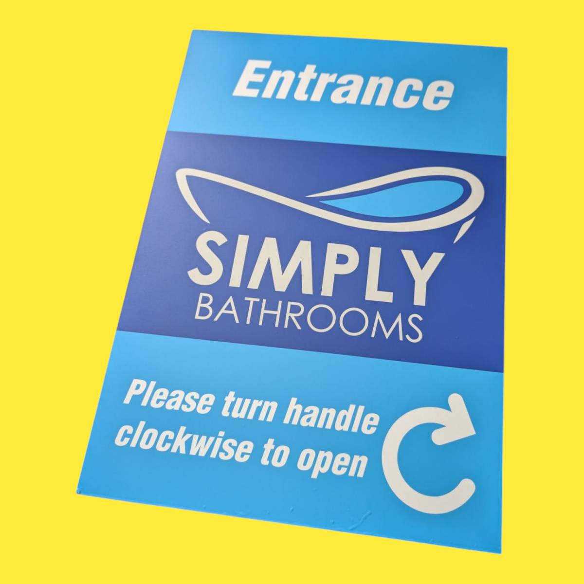 Directional signs are a simple addition that keep your winter events running smoothly