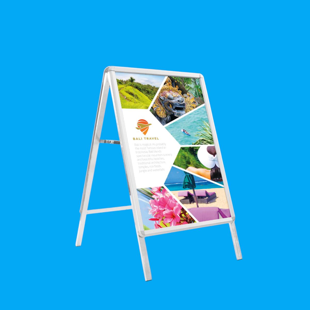 Use a variety of print materials to draw your customers in